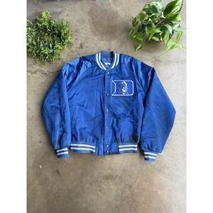 Vintage‎ 90s Chalk Line Duke Blue Devils Spellout Jacket Rare M
